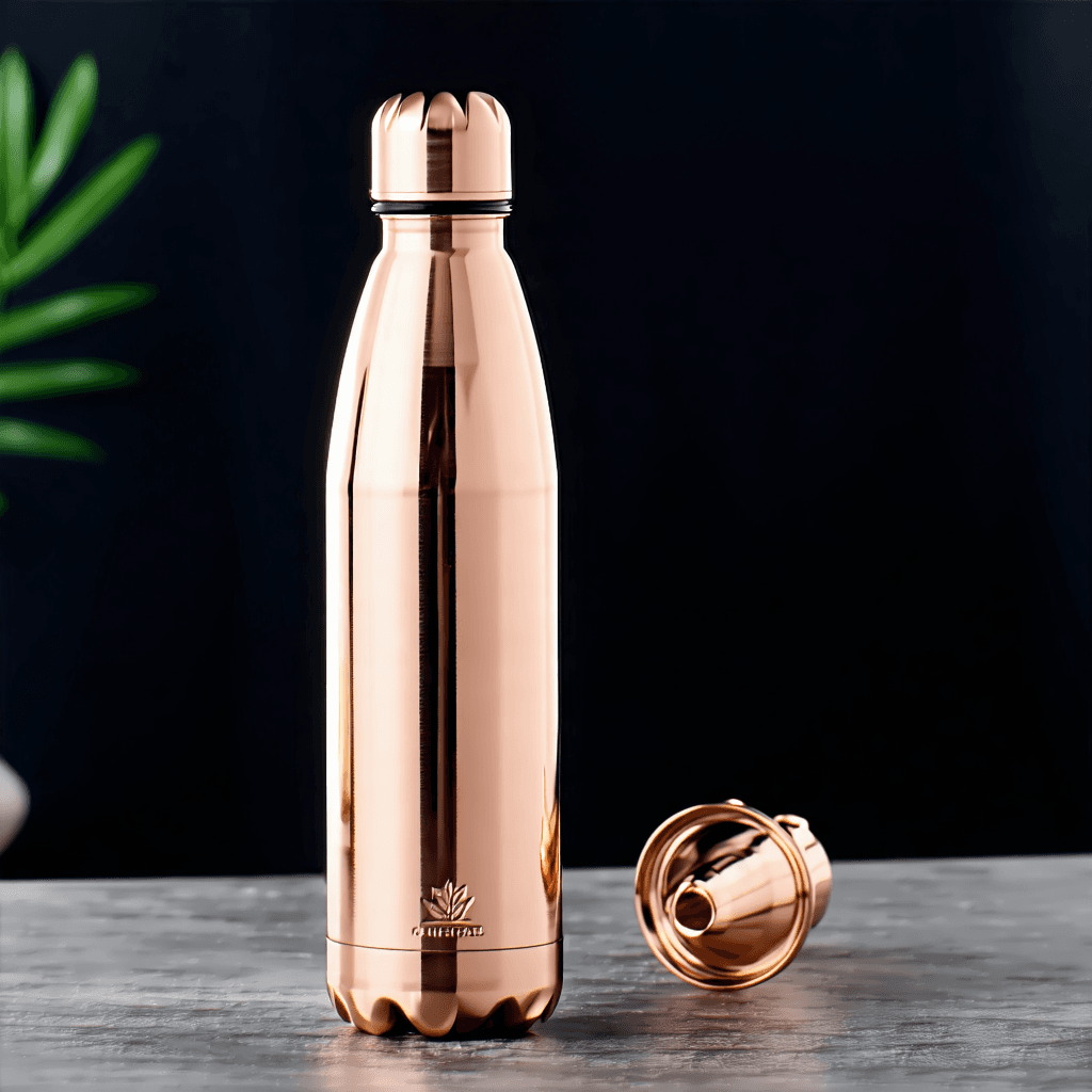 provide copper water bottle desings for corporate gifting
