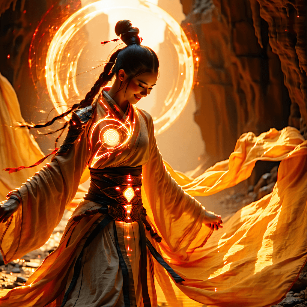 Warrior Woman Cloaked by discretechiffon355